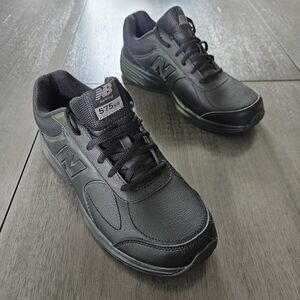 New Balance 575 V2 Sneakers Walking Shoes MW575BL2 Mens Size 9.5 D Black